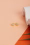 Heliophilia Silver Pendientes de Plata Esterlina 925 Dorado